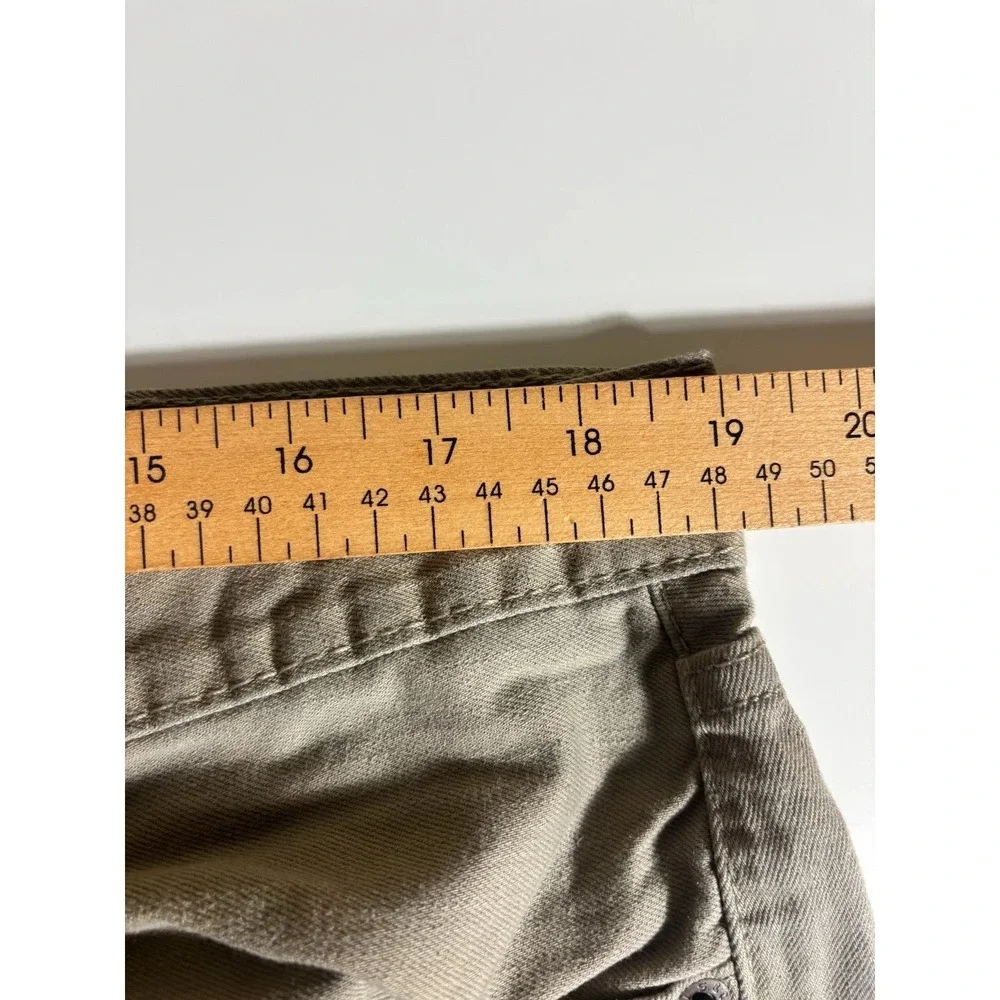 Levi's 505 Jeans Mens 38x34 Brown 5 Pockets Streetwear Flat Front Straight Leg